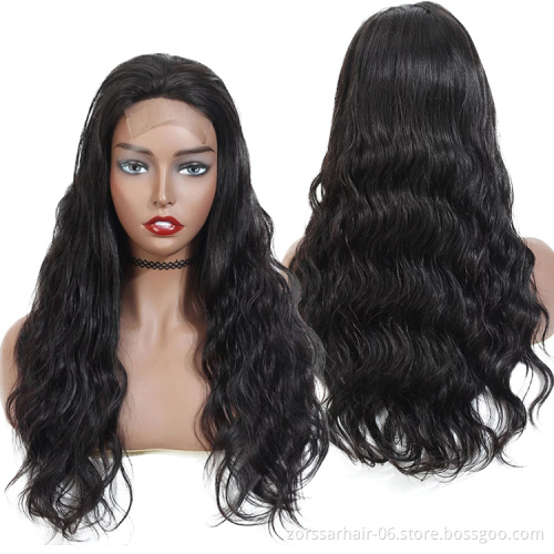 Cheap Wholesale Hair Wigs Human Lace Front Closure Body Wave Full Virgin Brazilian Cuticle Aligned Lace Closure Human Hair Wig
